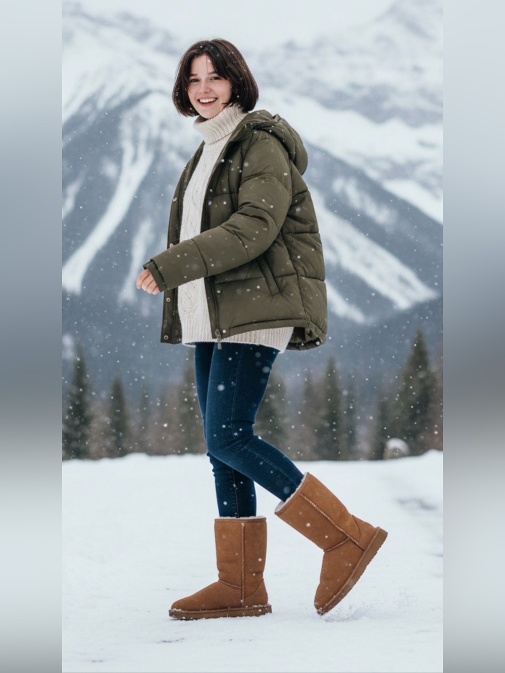 UGG Classic Short II Chestnut Sheepskin Suede Winter Boots Women’s US 6 EU 37